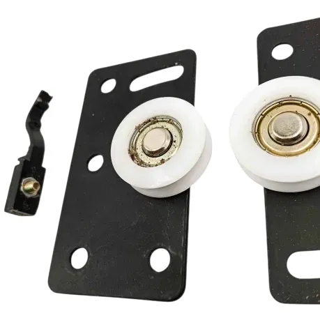 Sliding Wardrobe Door Wheel Set Roller For Doom Track - Complete Fitting Kit for Cabinets & Lofts (1 Door Set)(1216)
