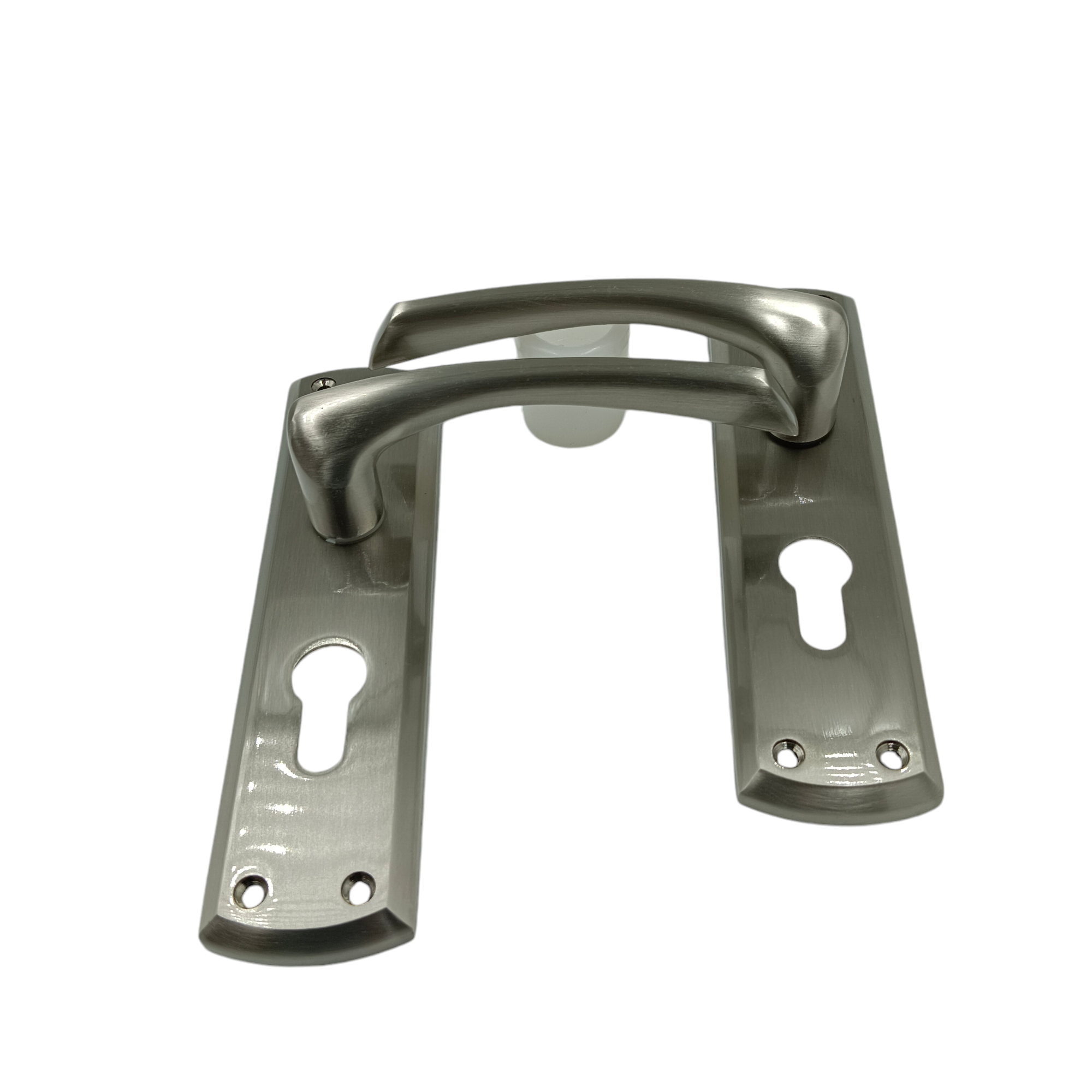 Godrej cylindrical Mortise lock 4492 satin finish door handle with lock set BM01 175mm 1 years warrenty 1ck ultra key (2342)