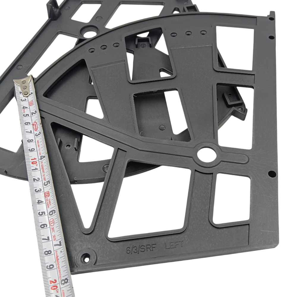 Ebco Shoe rack fitting 3 Layers 6/3/SRF/BL zipco pvc black shoe rack rolling Cabinet Fitting set of 2pcs only fittings (2375)