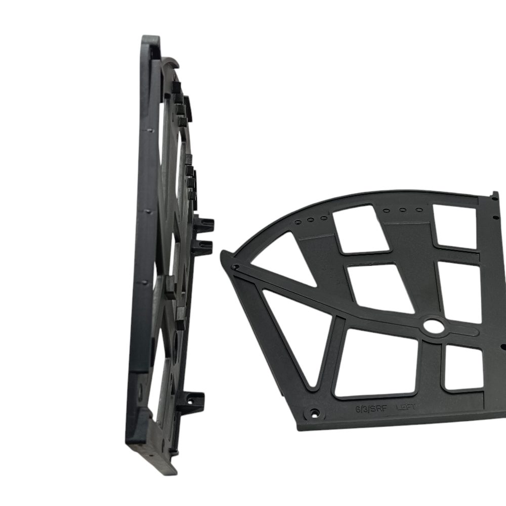 Ebco Shoe rack fitting 3 Layers 6/3/SRF/BL zipco pvc black shoe rack rolling Cabinet Fitting set of 2pcs only fittings (2375)