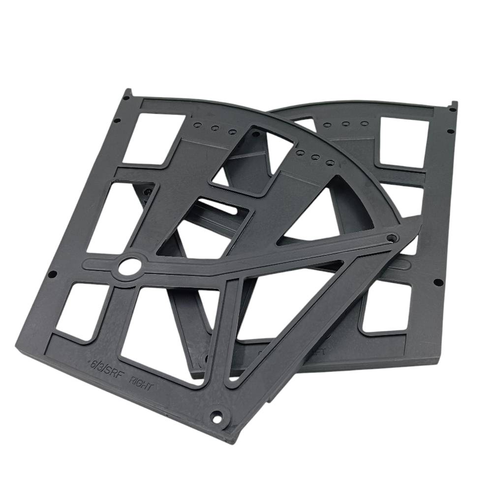 Ebco Shoe rack fitting 3 Layers 6/3/SRF/BL zipco pvc black shoe rack rolling Cabinet Fitting set of 2pcs only fittings (2375)