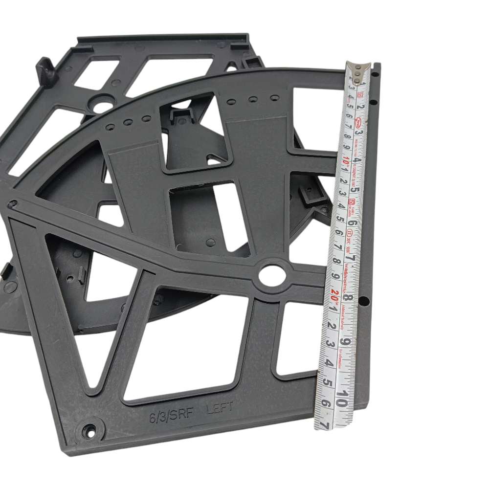 Ebco Shoe rack fitting 3 Layers 6/3/SRF/BL zipco pvc black shoe rack rolling Cabinet Fitting set of 2pcs only fittings (2375)