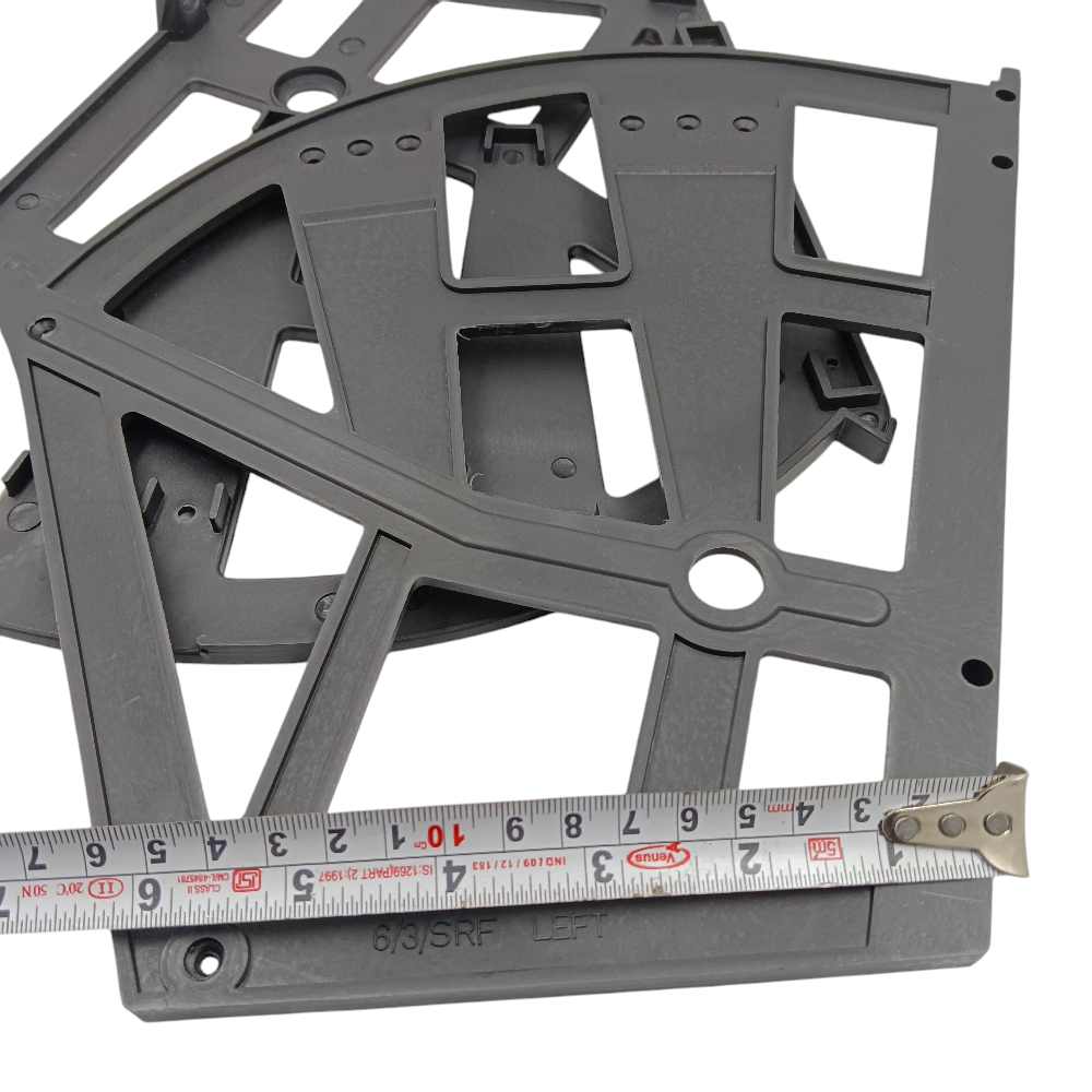 Ebco Shoe rack fitting 3 Layers 6/3/SRF/BL zipco pvc black shoe rack rolling Cabinet Fitting set of 2pcs only fittings (2375)