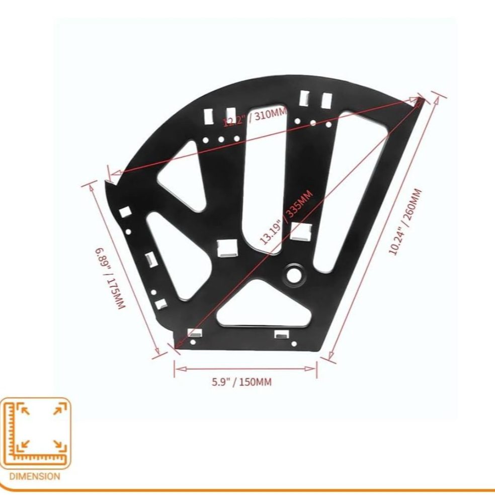Ebco Shoe rack fitting 3 Layers 6/3/SRF/BL zipco pvc black shoe rack rolling Cabinet Fitting set of 2pcs only fittings (2375)
