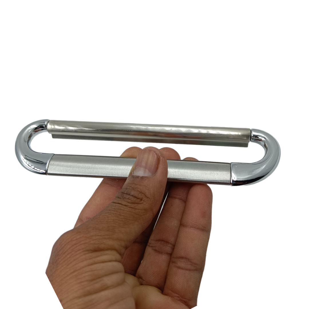 Folding handle oval shape heavy 4", 6" folding kadi regular zinc steel finish 1035  (2391)