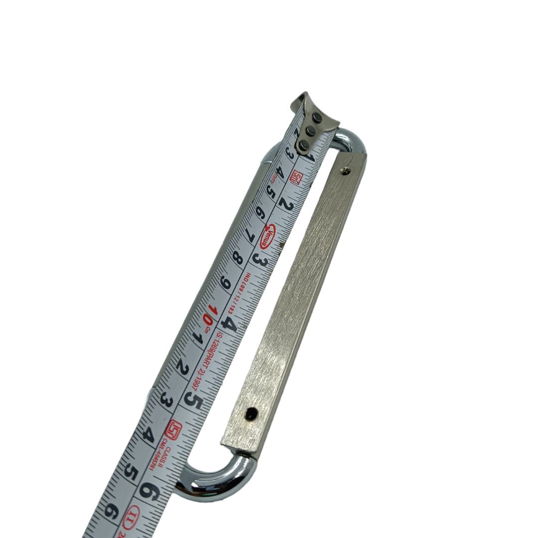 Folding handle oval shape heavy 4", 6" folding kadi regular zinc steel finish 1035  (2391)