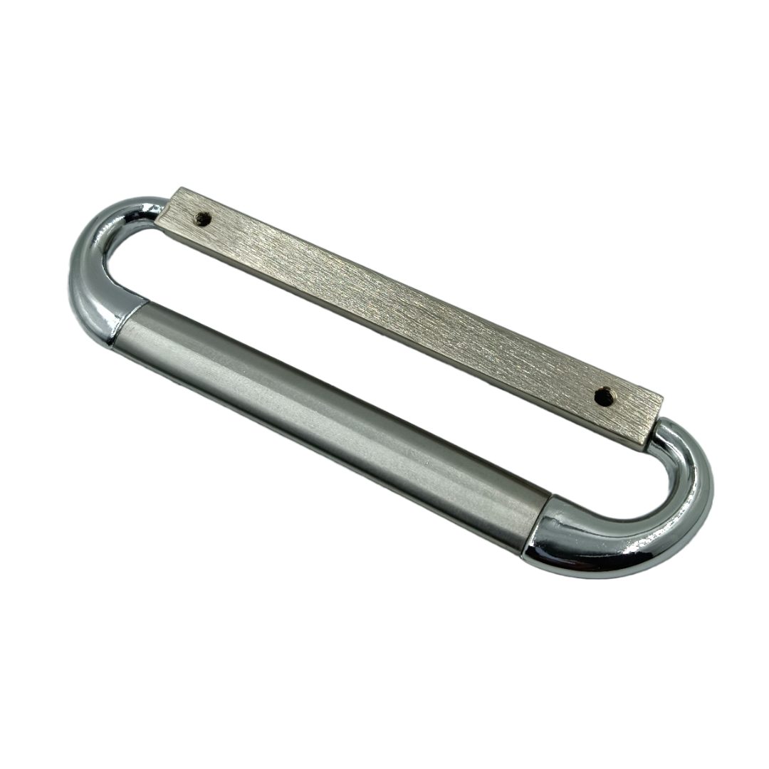 Folding handle oval shape heavy 4", 6" folding kadi regular zinc steel finish 1035  (2391)