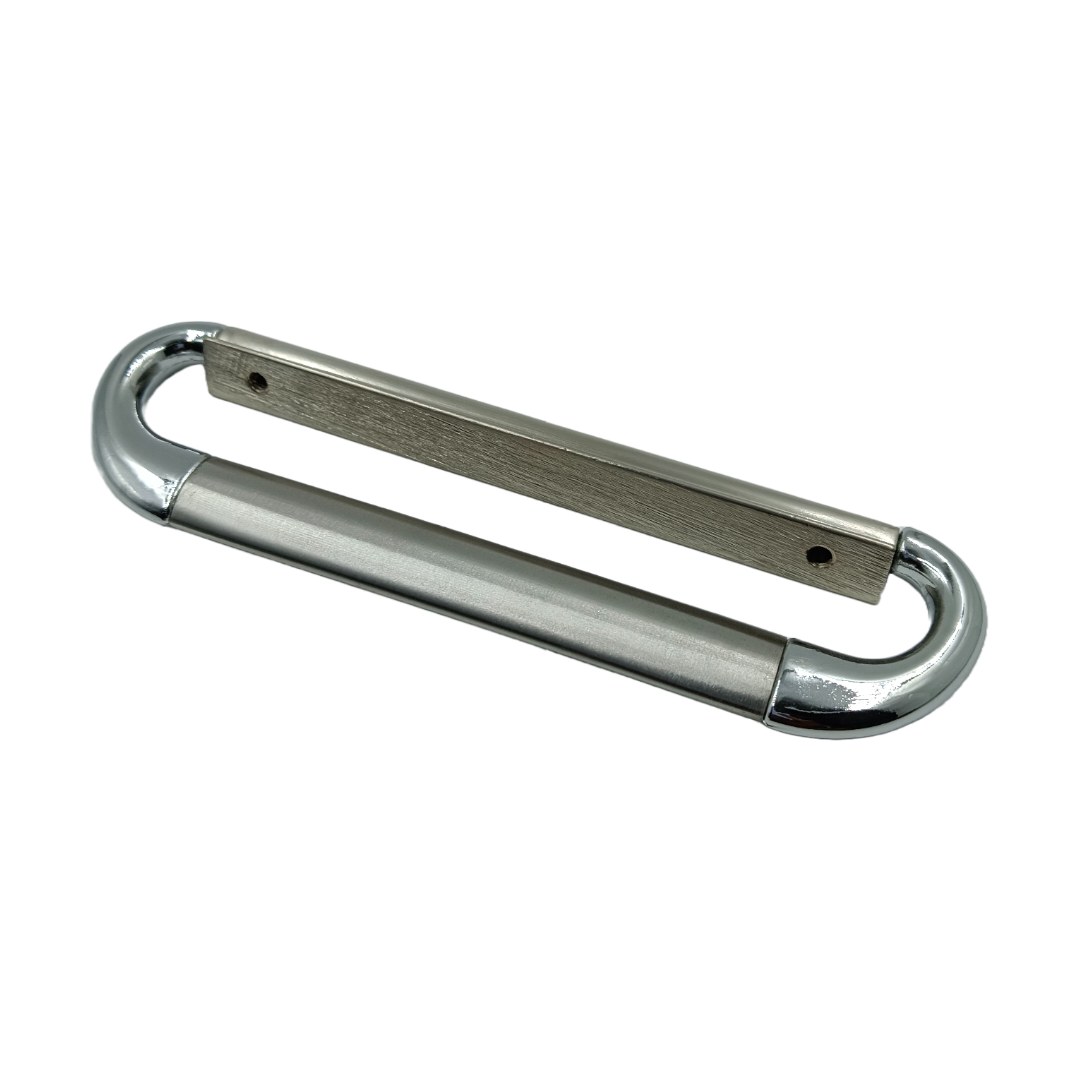 Folding handle oval shape heavy 4", 6" folding kadi regular zinc steel finish 1035  (2391)