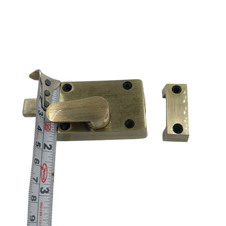 Indicator Turn latch Antique 3" Bolt Bathroom/Toilet Door Lock , Engaged/Vacant Privacy Latch(2424)