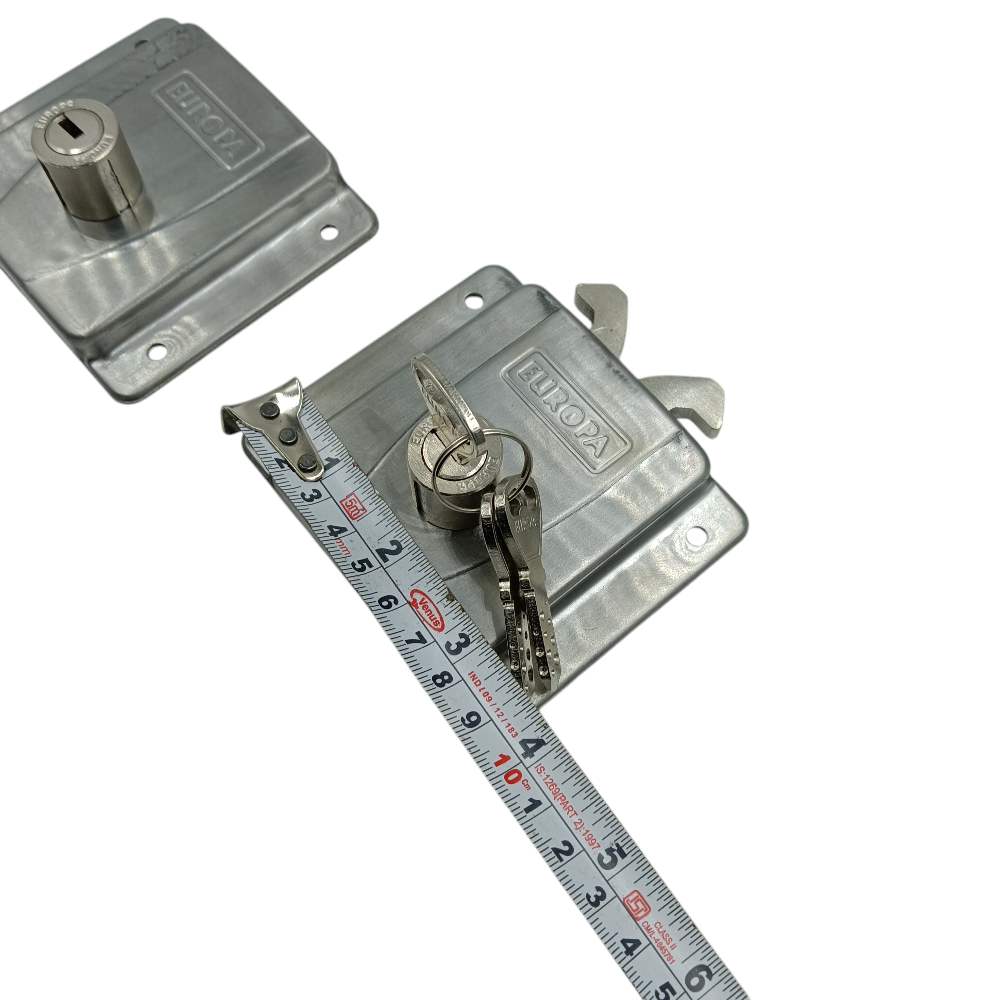 Europa sliding door lock 20mm F367sstw combo set of 2pcs furnito sliding wardrobe lock steel finish 15 years warrenty(2469)