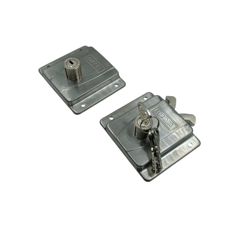 Europa sliding door lock 20mm F367sstw combo set of 2pcs furnito sliding wardrobe lock steel finish 15 years warrenty(2469)
