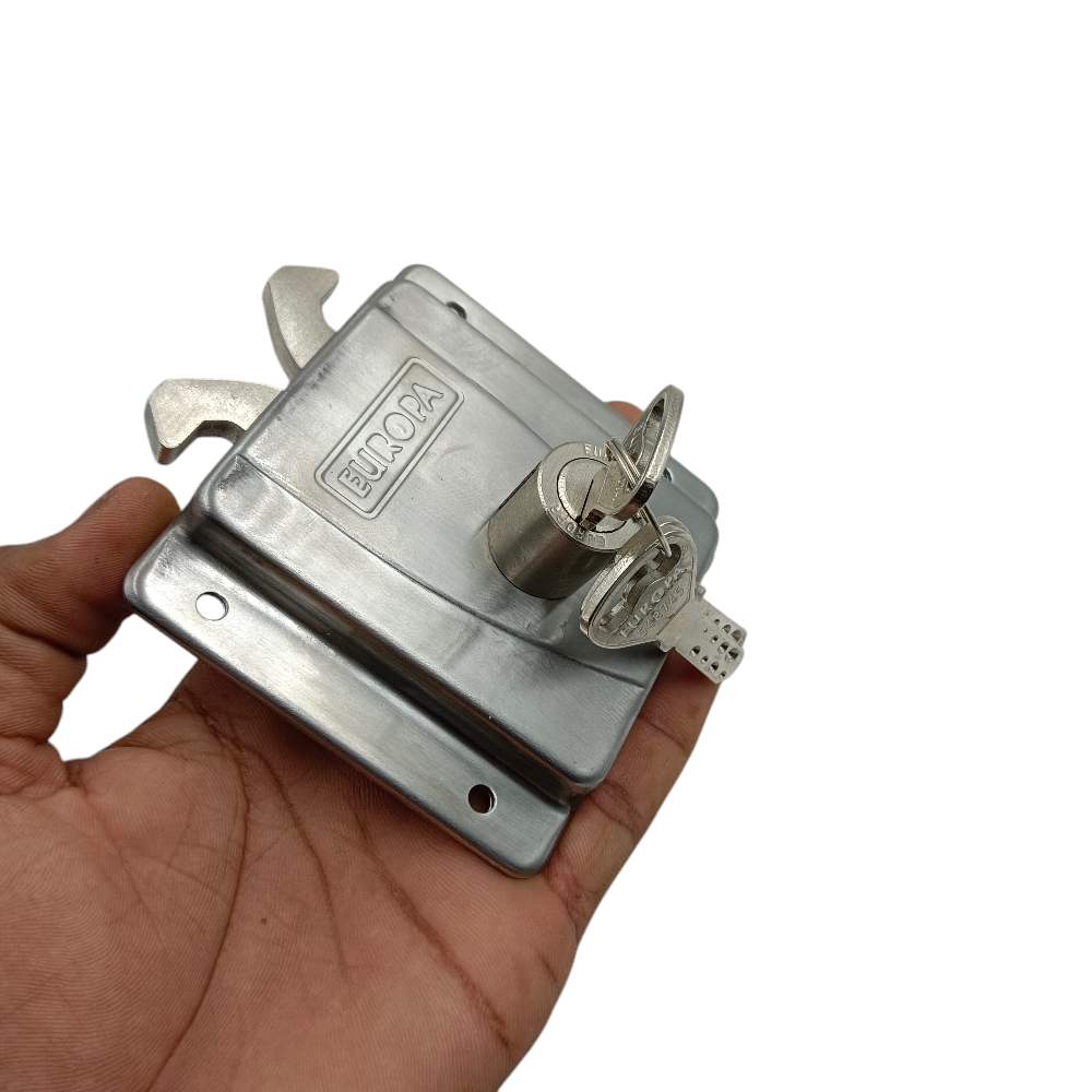 Europa sliding door lock 20mm F367sstw combo set of 2pcs furnito sliding wardrobe lock steel finish 15 years warrenty(2469)