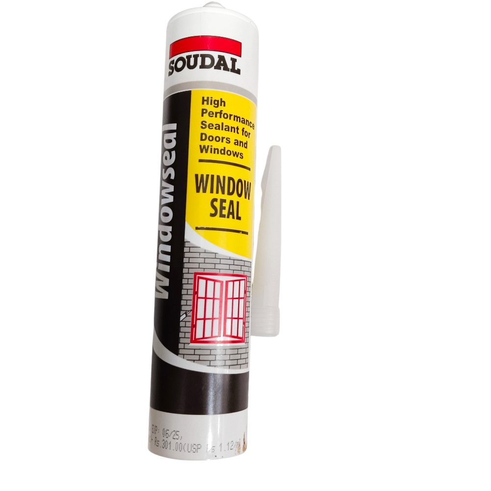 Silicone sealent golden brown colour soudal window seal 380gm gap filling (2488)