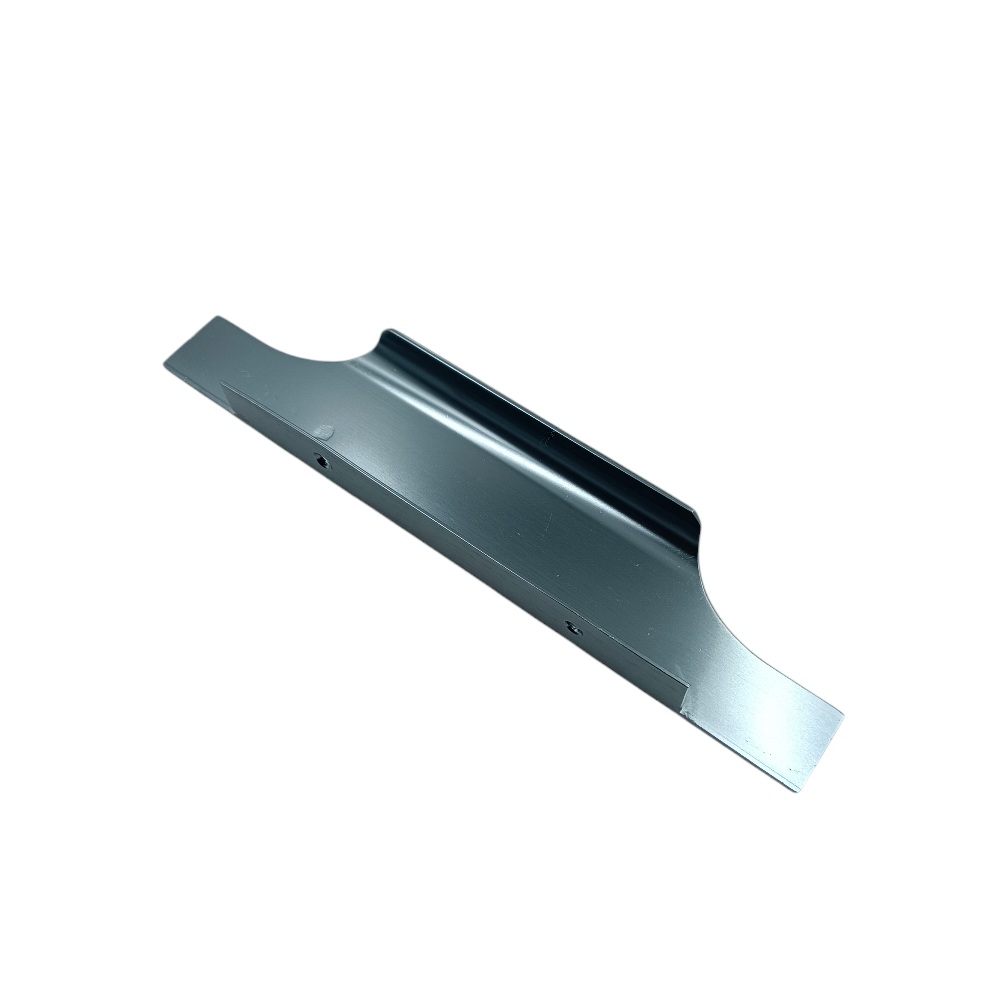 Kitchen Edge Profile handle glossy Grey finish back screw VI-03 nandini aluminium 8",10",12",16",18",20",24",30",36" (2519)