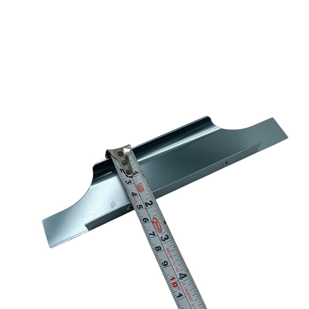 Kitchen Edge Profile handle glossy Grey finish back screw VI-03 nandini aluminium 8",10",12",16",18",20",24",30",36" (2519)