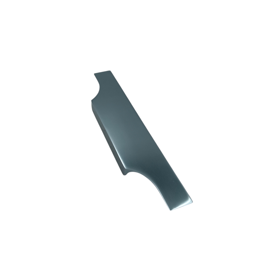 Kitchen Edge Profile handle glossy Grey finish back screw VI-03 nandini aluminium 8",10",12",16",18",20",24",30",36" (2519)