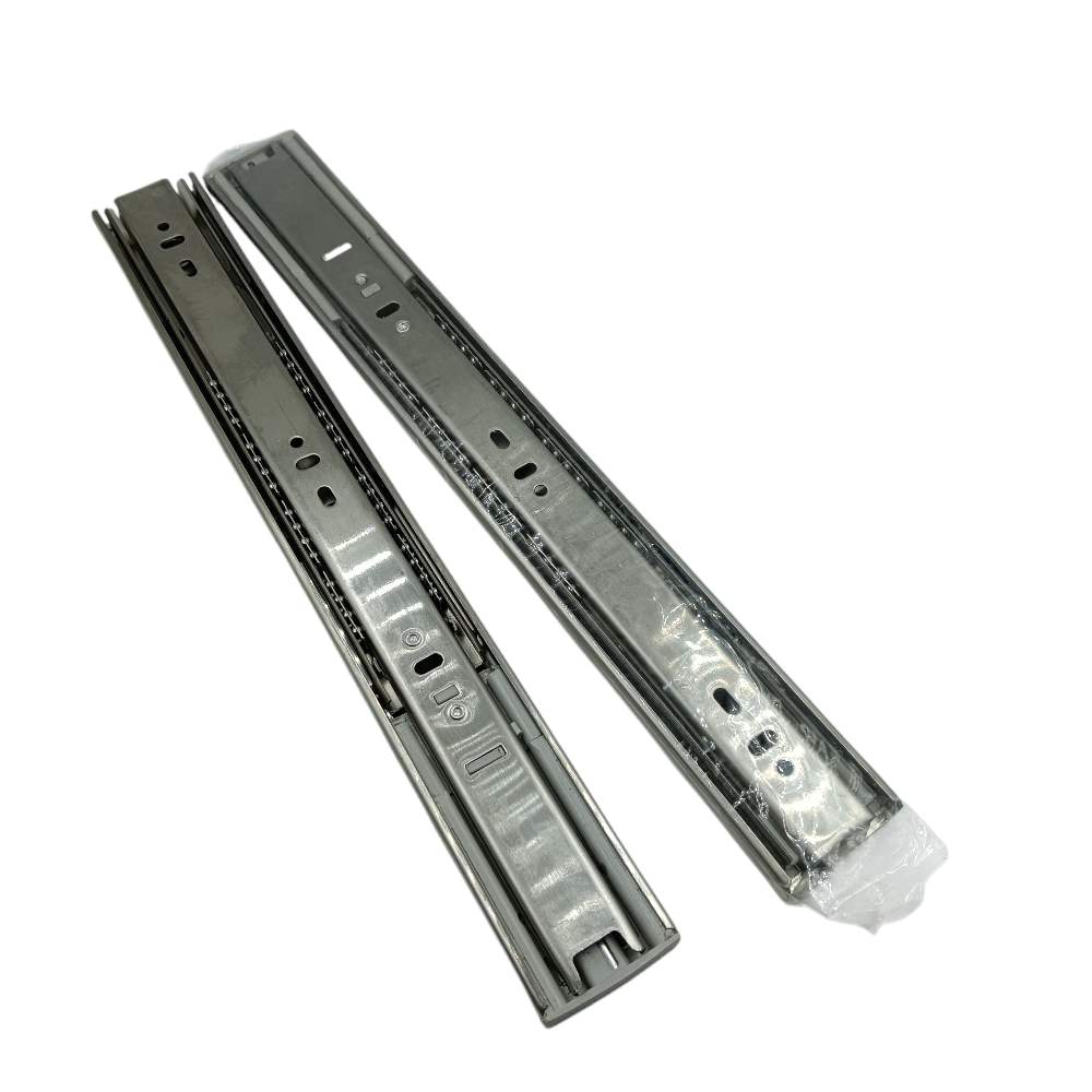 Drawer channel stainless steel soft close Telescopic slides 40kg capacity heavy ball bearing 10",12",14",16",18",20"(1495)