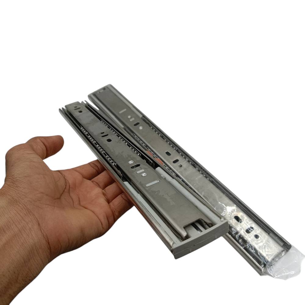 Drawer channel stainless steel soft close Telescopic slides 40kg capacity heavy ball bearing 10",12",14",16",18",20"(1495)