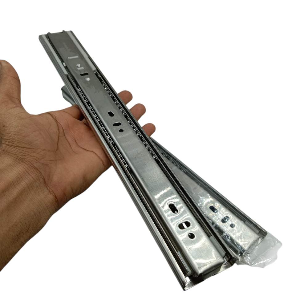 Drawer channel stainless steel soft close Telescopic slides 40kg capacity heavy ball bearing 10",12",14",16",18",20"(1495)