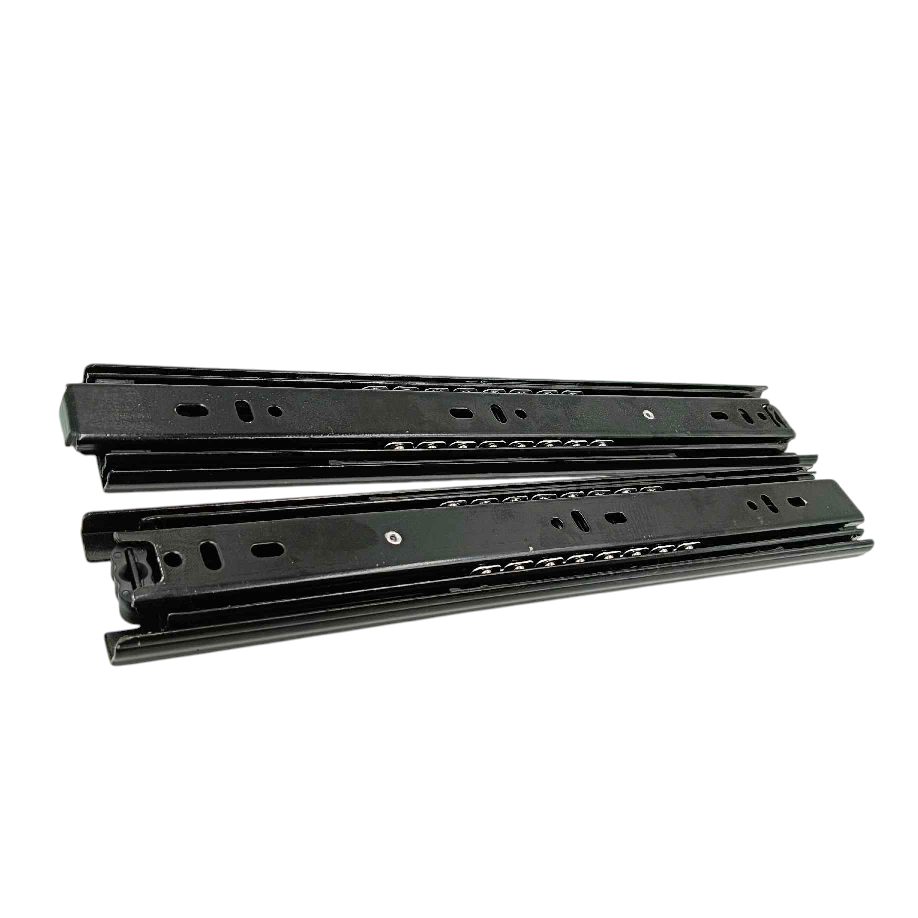 Telescopic channel spider drawer channel black 35kg capacity heavy 10" to 20"(1760)