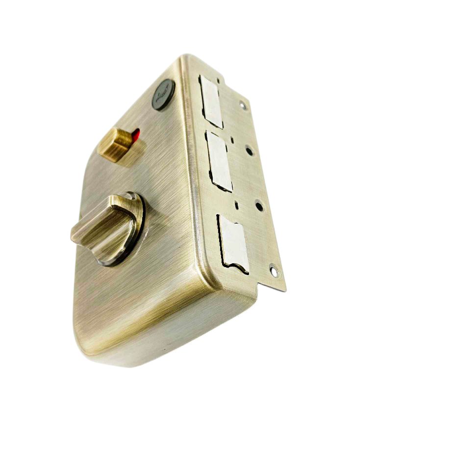 Godrej maindoor lock 4454 centaur ultra XL+1ck AB for double doors 15 years warranty antique finish free installation (1348)