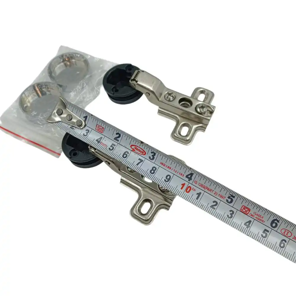 Ebco Glass door Auto hinges HGD1-26 1years mechanism warrenty (26mm cup size) (2531)