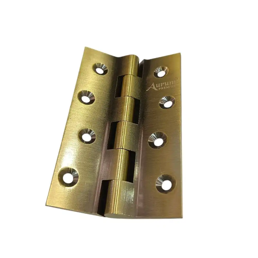 Brass antique hinge 4 inch slow 4"*1-1/8(29mm)"*1/8(3mm) heavy concaled railway type (1162)