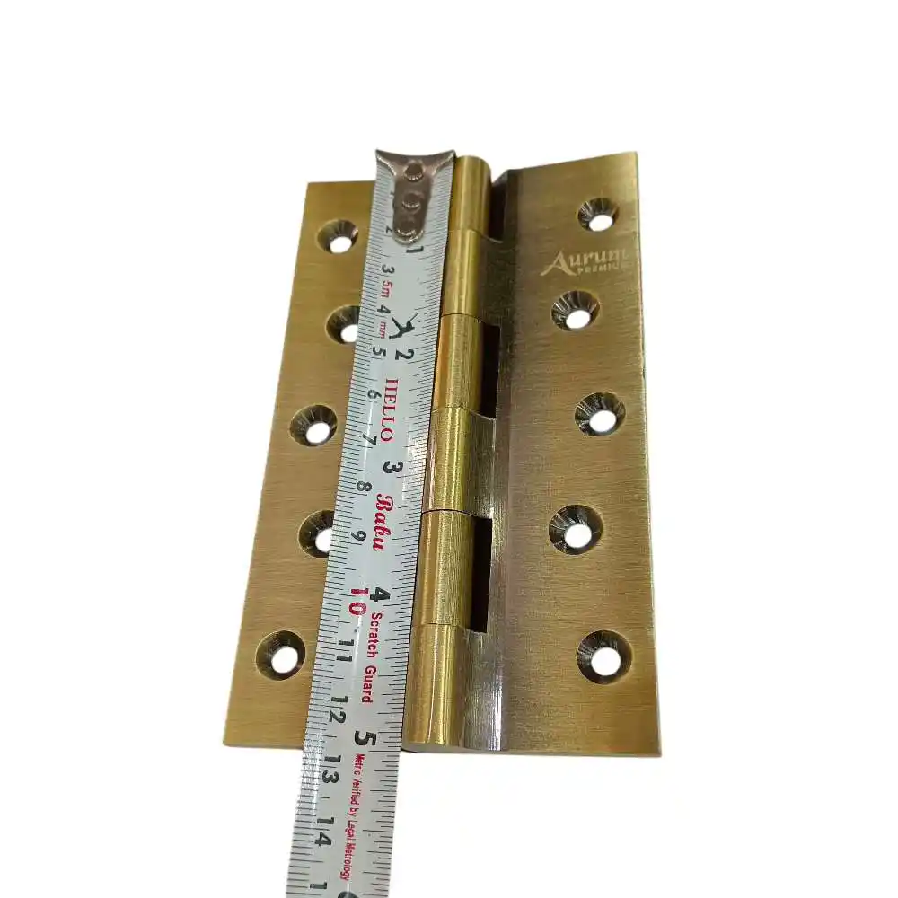Brass antique hinge slow 5 inch  5"*1-1/4(33mm)"*3/16 (5mm) xtra heavy concealed railway type for maindoor (1172)