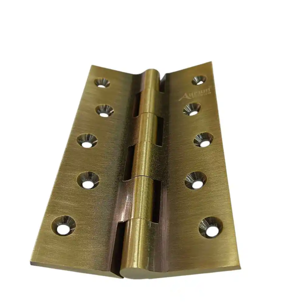 Brass antique hinge slow 5 inch  5"*1-1/4(33mm)"*3/16 (5mm) xtra heavy concealed railway type for maindoor (1172)
