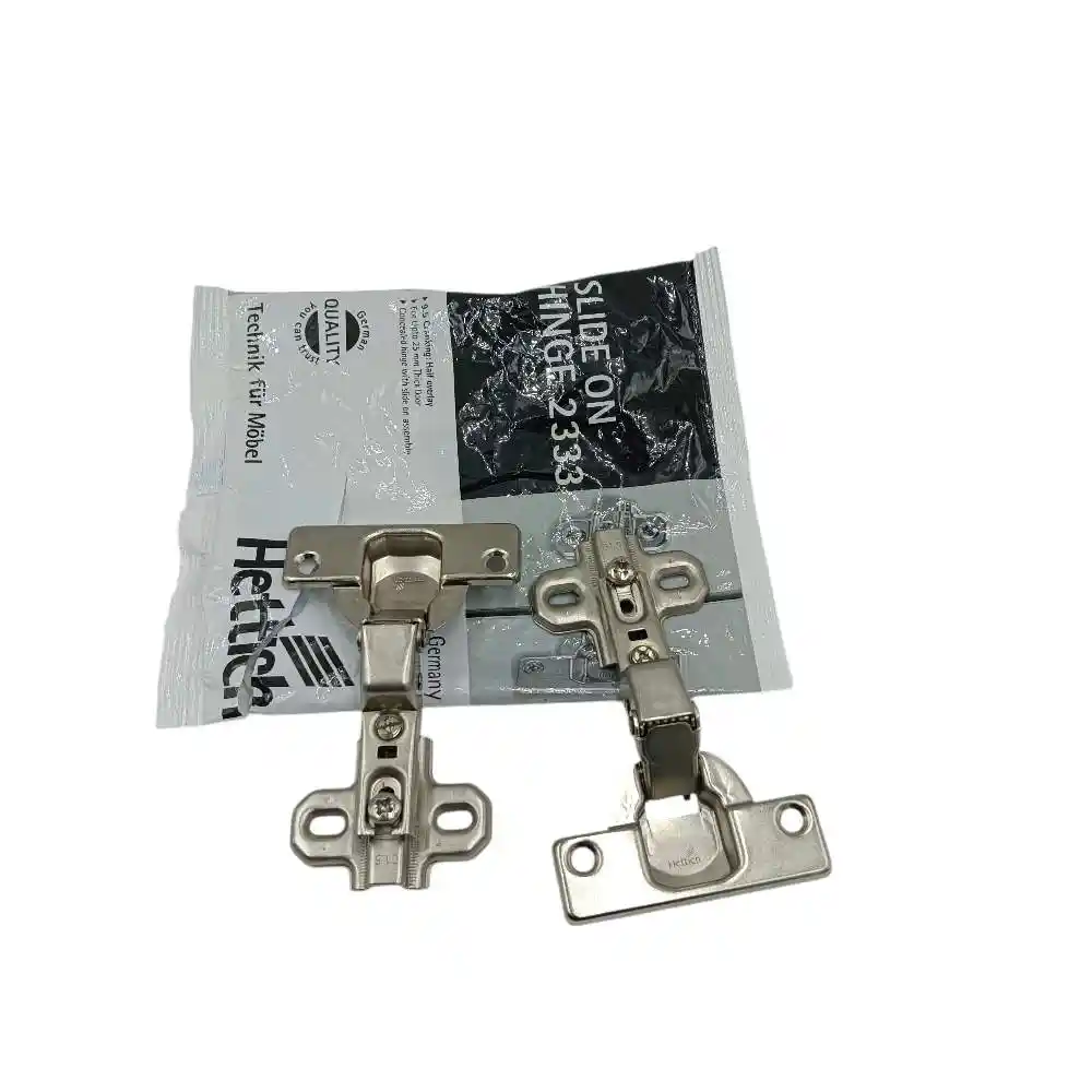 Hettich auto hinges m.s normal slide on 2333 0 crank & 9.5 crank code:924286700 made in german (1521)