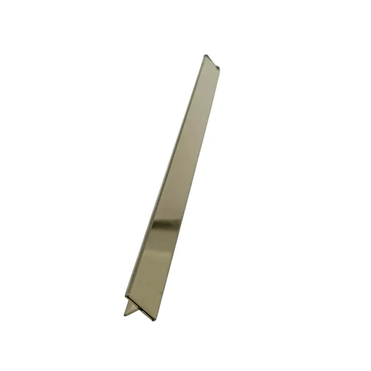 T patti s.s 304 pvd Rosegold finish 8mm,12mm,20mm width 10ft length (1007)