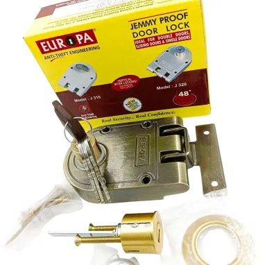 Europa Maindoor lock for double door J320AB 2ck  both side key vertibolt 15 years warranty (1021)
