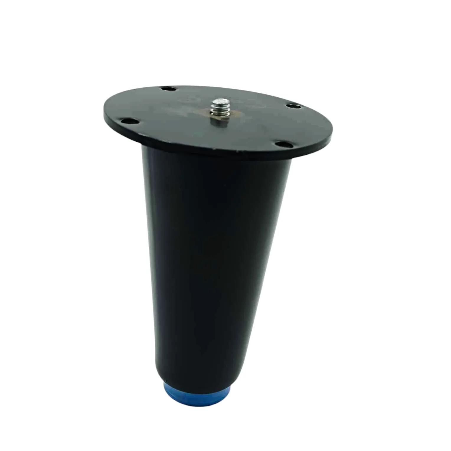 Sofa leg cone shape 3",4" black matt finish premium quality (1040)