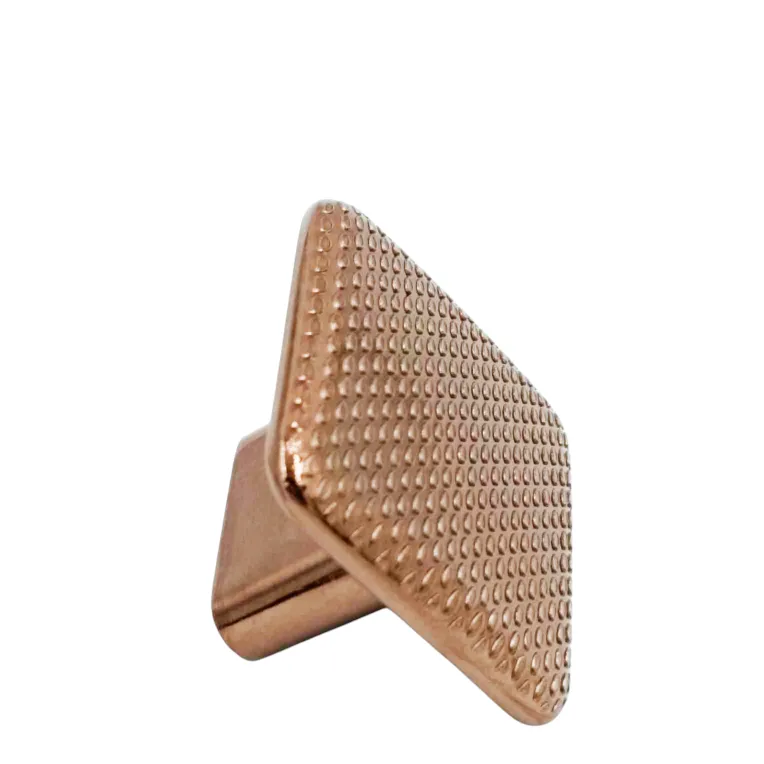 Drawer knob square dot knob Rosegold and black 25mm and 35mm(1047)
