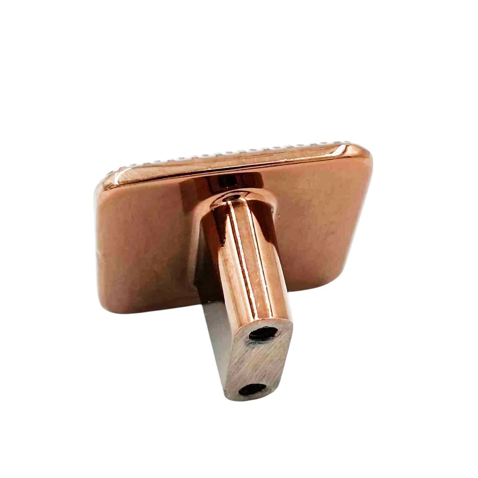 Drawer knob square dot knob Rosegold and black 25mm and 35mm(1047)