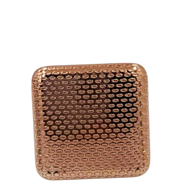 Drawer knob square dot knob Rosegold and black 25mm and 35mm(1047)