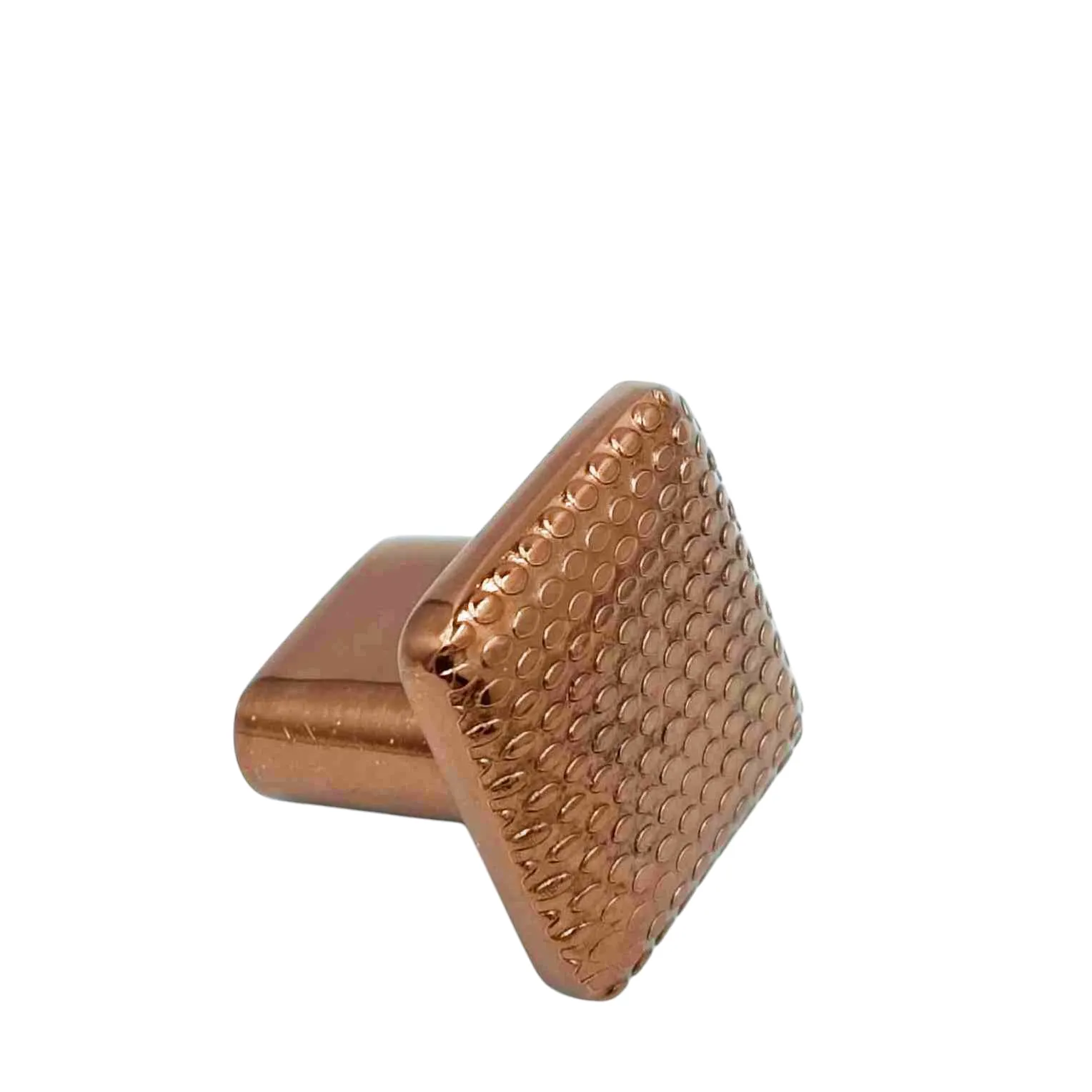 Drawer knob square dot knob Rosegold and black 25mm and 35mm(1047)