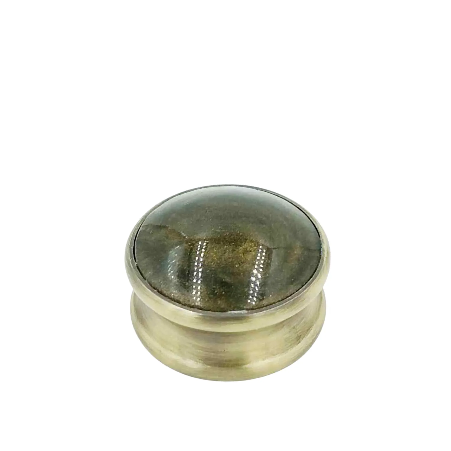 Drawer knob 35mm round Gold/white,Antique/brown,c.p/grey,Rosegold /brown,satin/brown C-8007(1049)