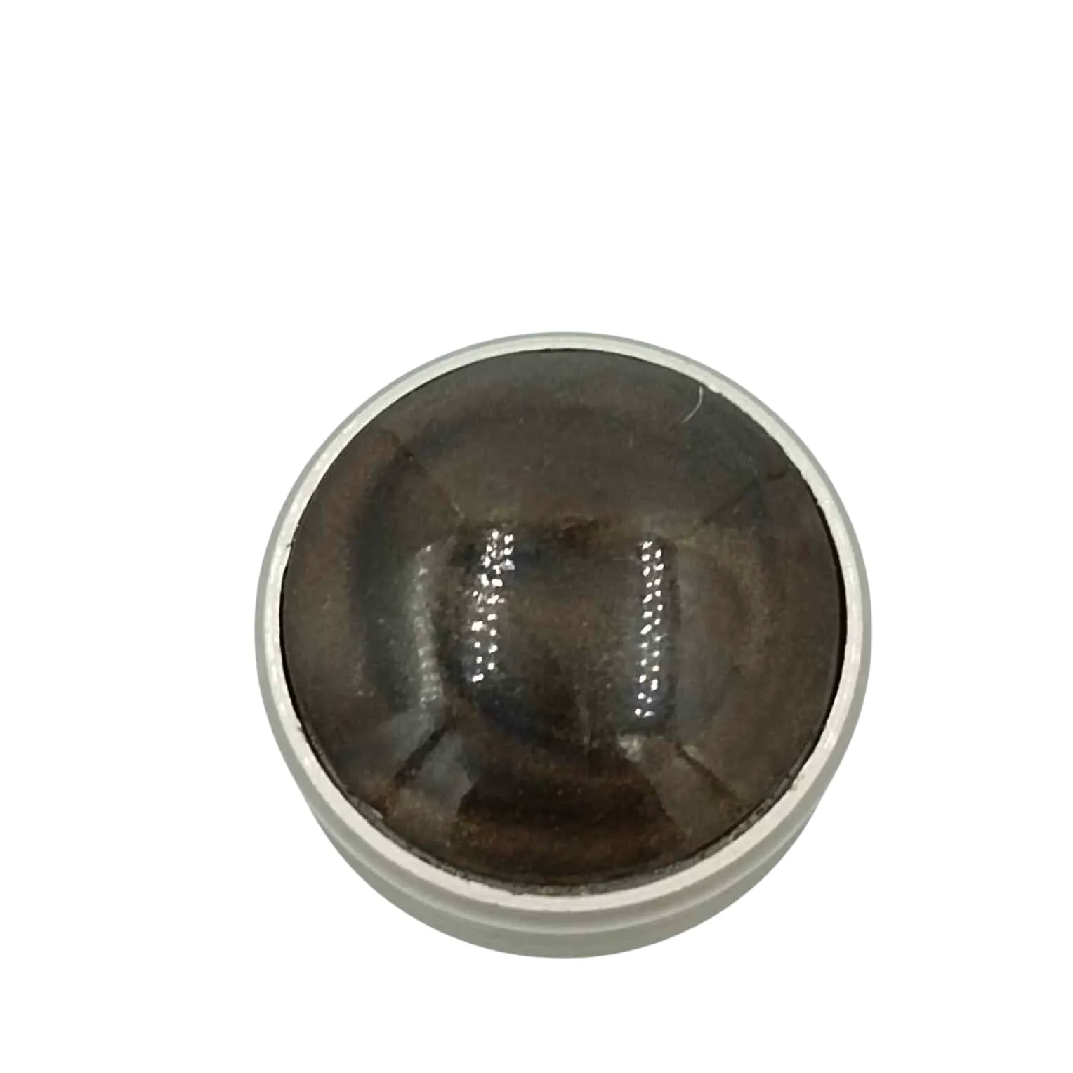 Drawer knob 35mm round Gold/white,Antique/brown,c.p/grey,Rosegold /brown,satin/brown C-8007(1049)