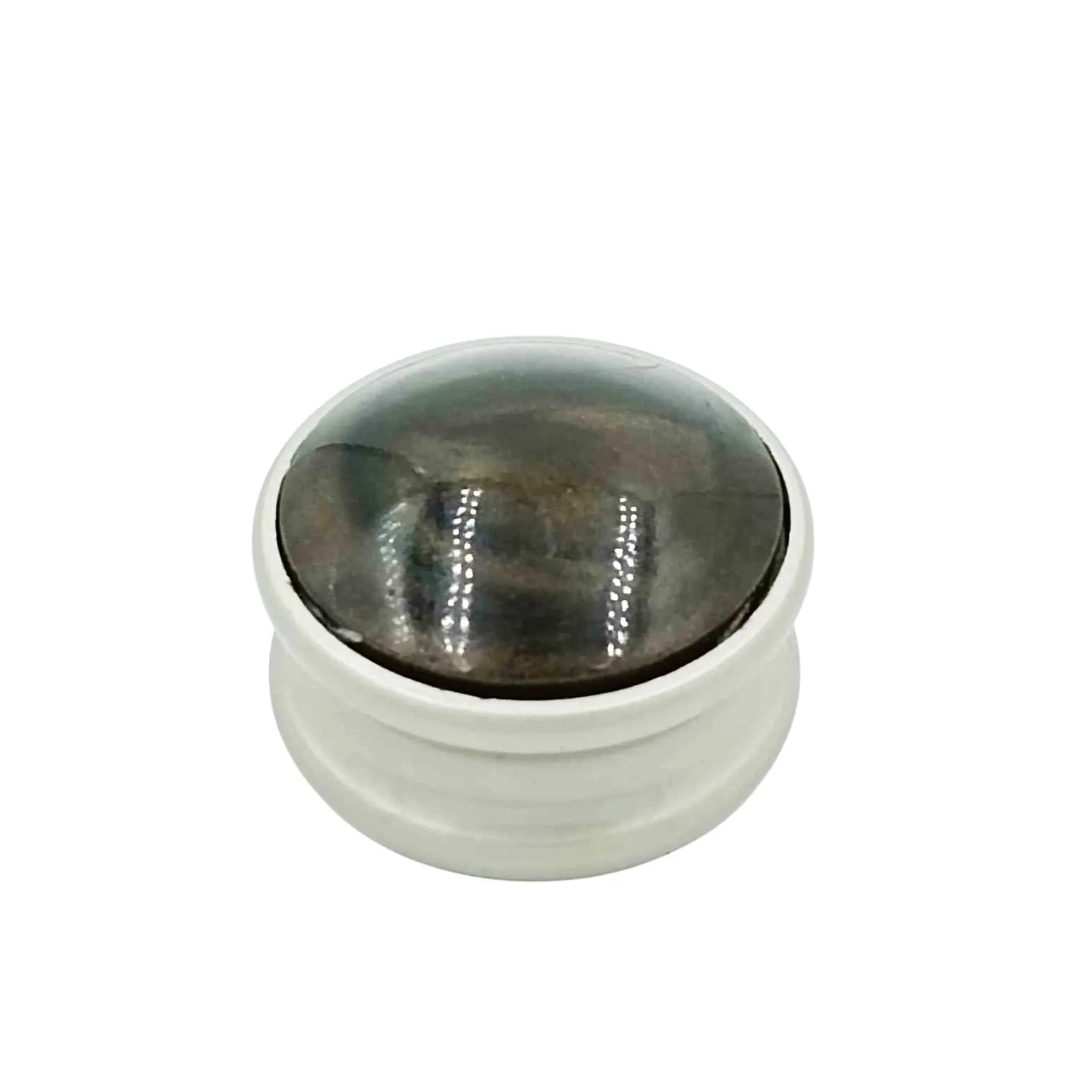 Drawer knob 35mm round Gold/white,Antique/brown,c.p/grey,Rosegold /brown,satin/brown C-8007(1049)