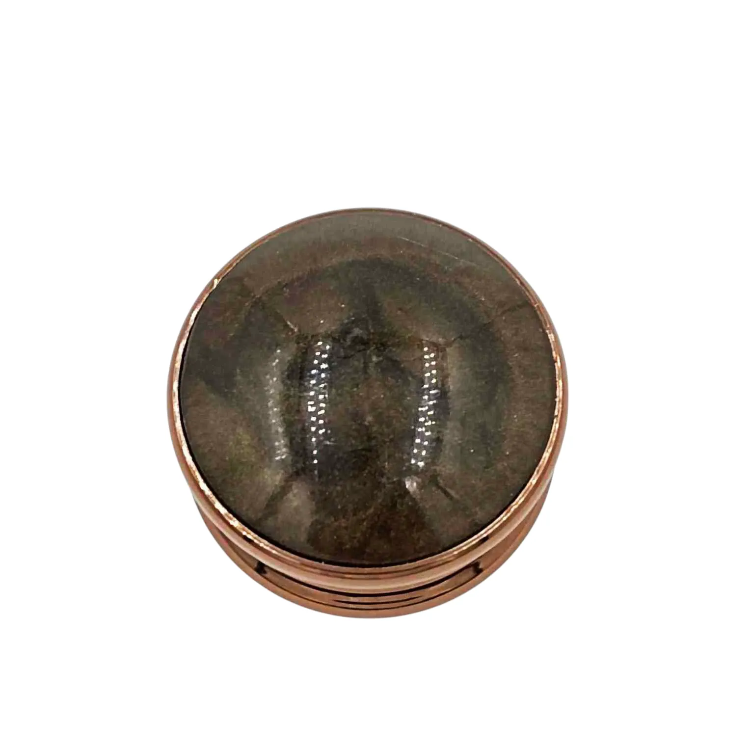 Drawer knob 35mm round Gold/white,Antique/brown,c.p/grey,Rosegold /brown,satin/brown C-8007(1049)