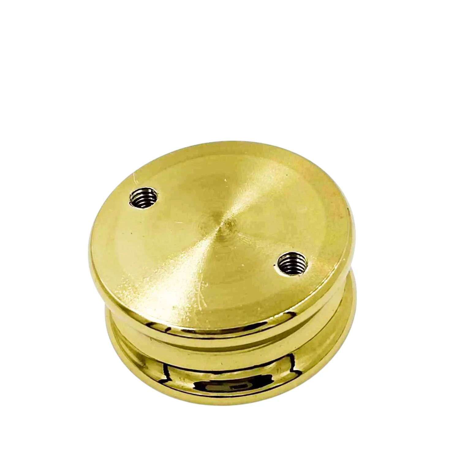 Drawer knob 35mm round Gold/white,Antique/brown,c.p/grey,Rosegold /brown,satin/brown C-8007(1049)