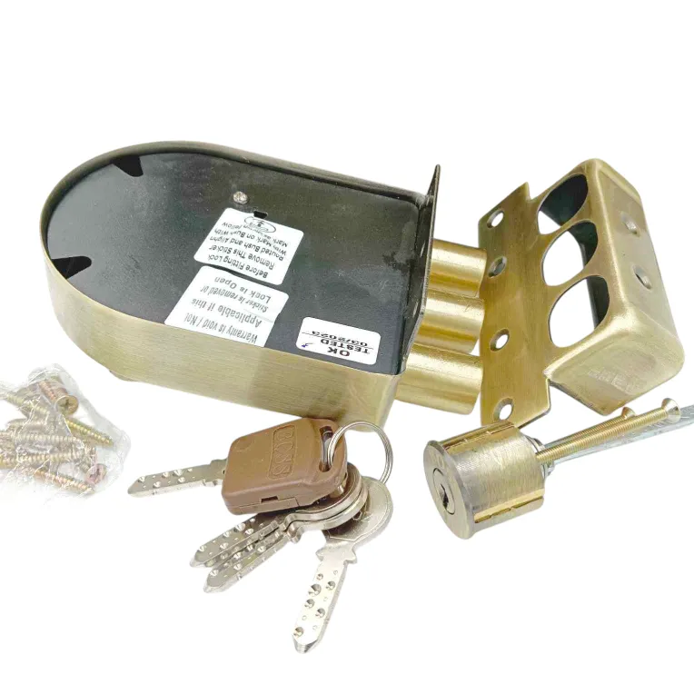 Boss maindoor lock three deadbolt 9952AB 1ck Antique finish 15 years warrenty tribolt(1052)