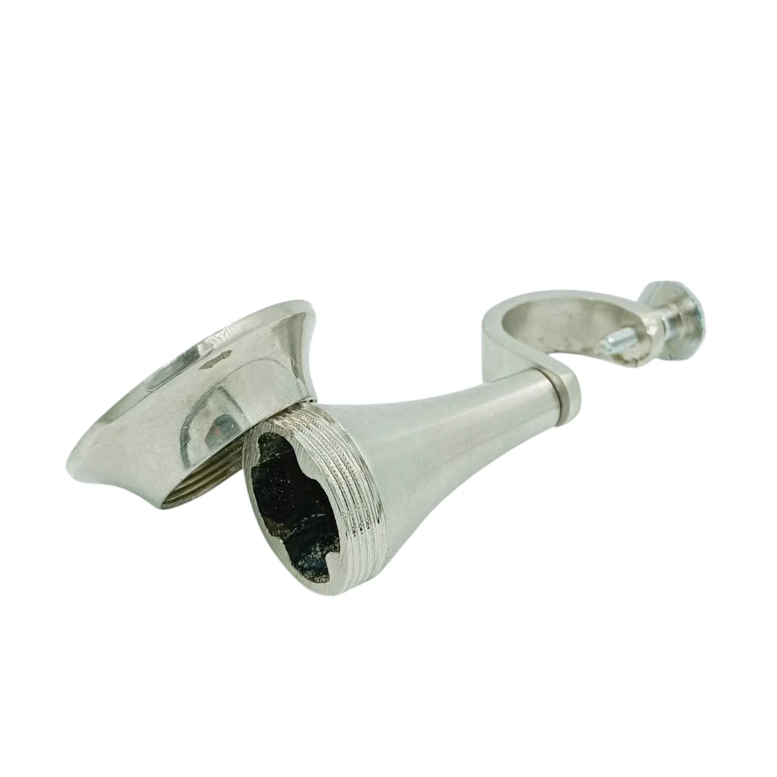 Center and side support for curtain bracket 4"concealed type hevavy for 1" pipe (pack of 1pc)(1055)