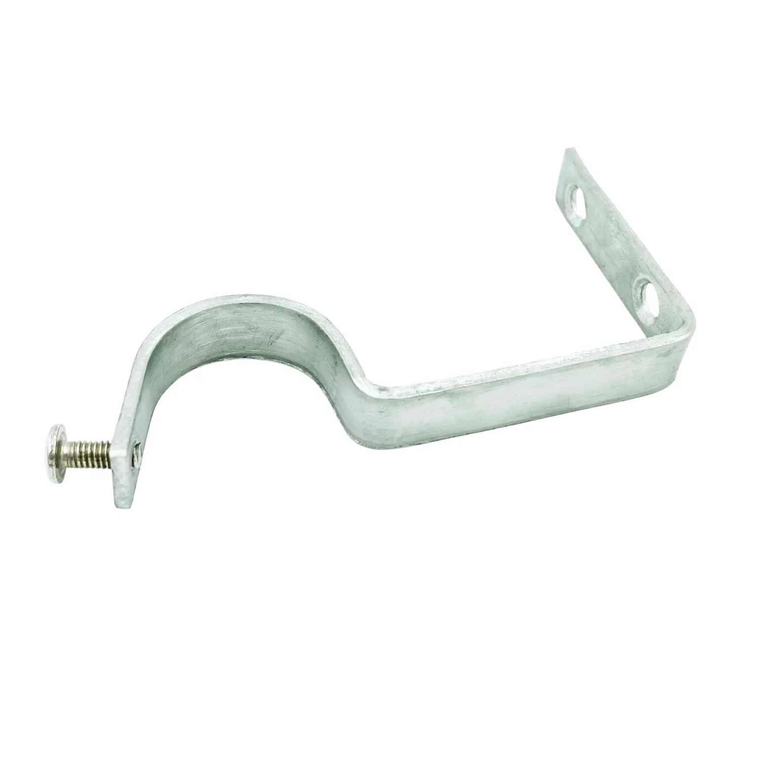 Steel matt finish medium Center and side support for curtain bracket  for 1" pipe (1059)