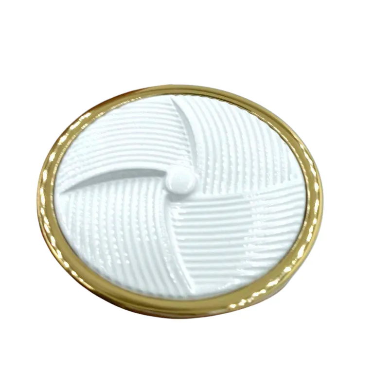 Fancy Drawer knob round 2 inch DK207 Antique/gold,Black,Gold/white finish (1079)