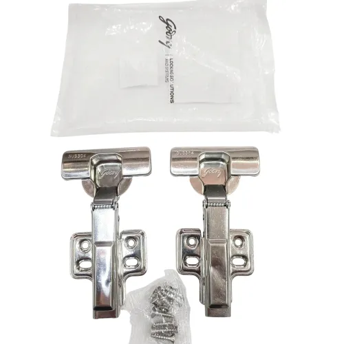 Godrej Auto hinge stainless steel 304 hydrolic soft close 4hole clip on cabinet hinge 0-9754,8-9755,16-9756 Warrenty 5years (2573)