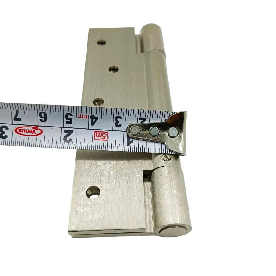 4 Inch Spring Door Hinge Soft Close Brass S.S Finish 4"*1-1/4"*5/32" Heavy Door Closer (Pack Of 1 pc )(1890)