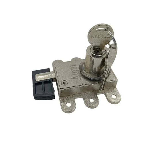 Sliding door center lock flap lock single lock for overlapped doors 25mm with ultra key atom 1 years warrenty (2431)