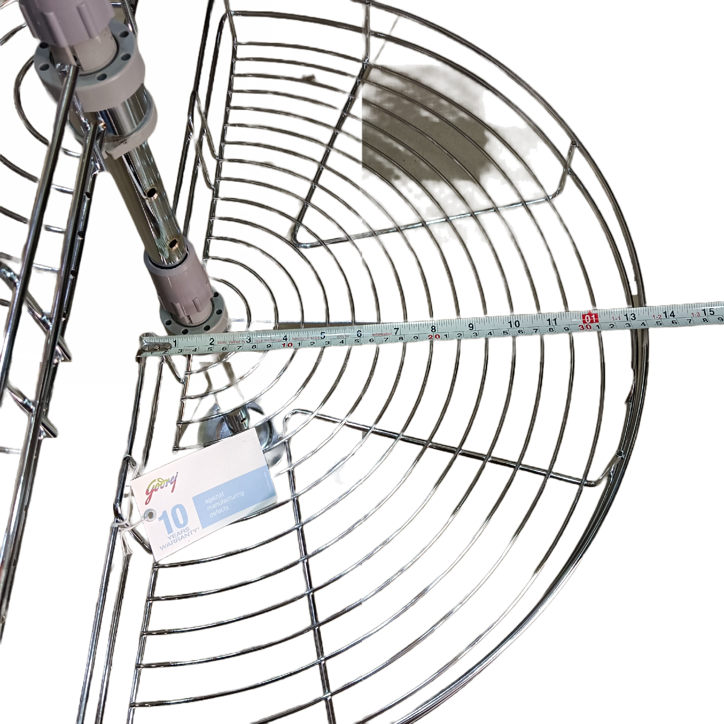 Godrej D Tray corner wire Basket Stainless Steel, 650mm diameter Modular Kitchen Cabinets (1730)